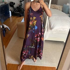 Nicole Miller Floral Dress - Purple